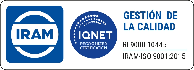 Certificación de calidad IRAM-ISO 9001 IQNet